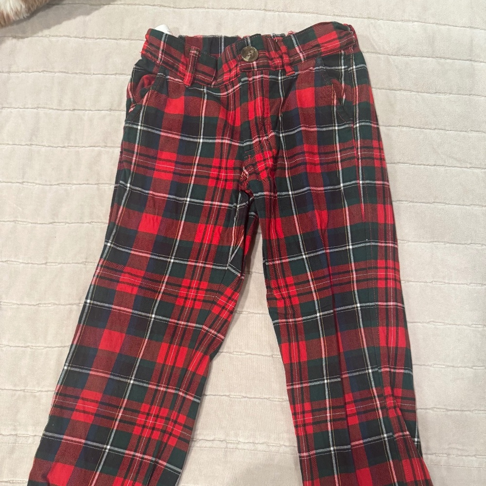 TBBC Christmas plaid pants